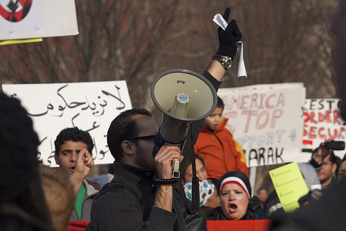 Egypt protest in Washington, D.C.